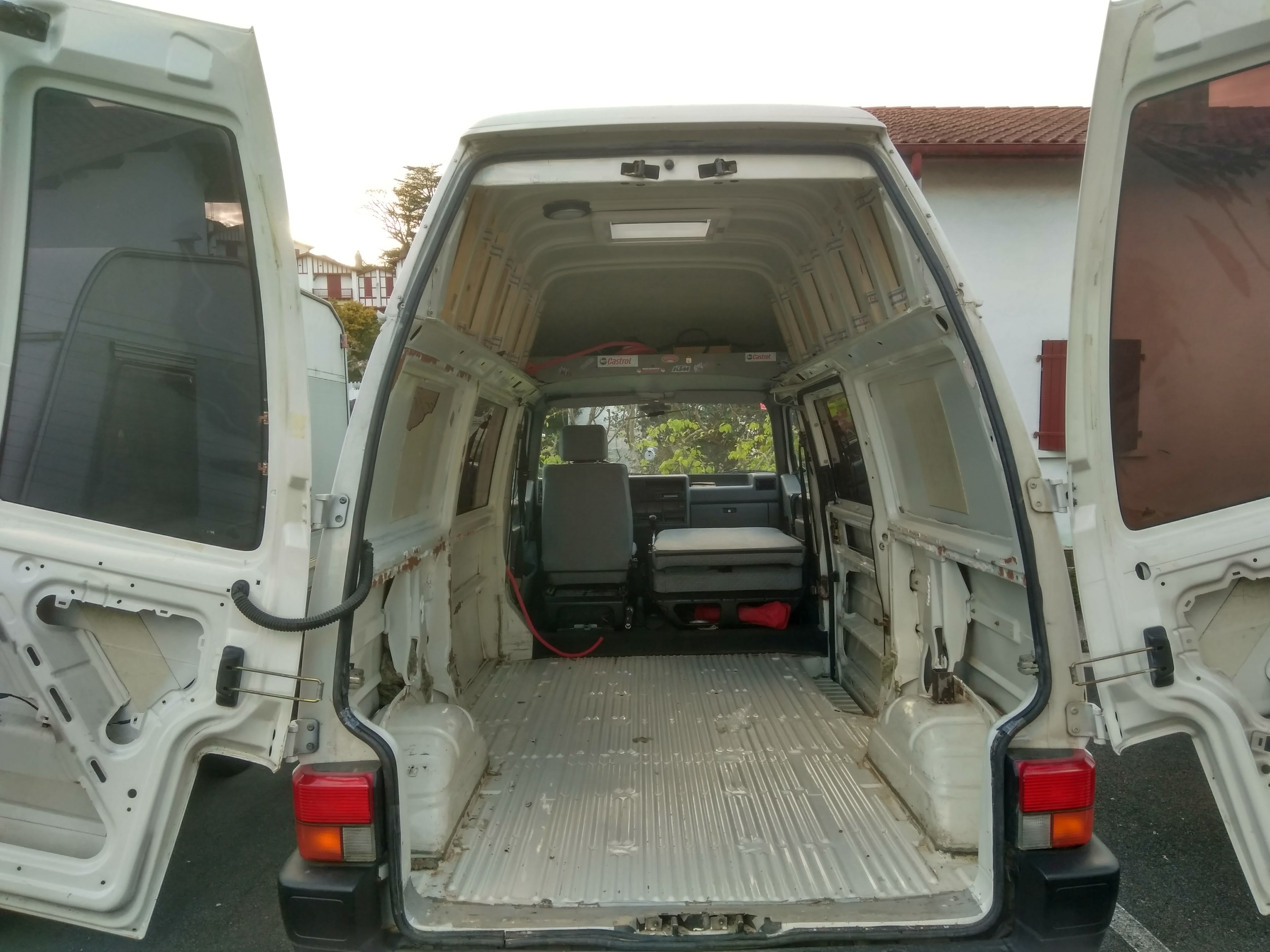 No me lo creo, esta era mi furgoneta