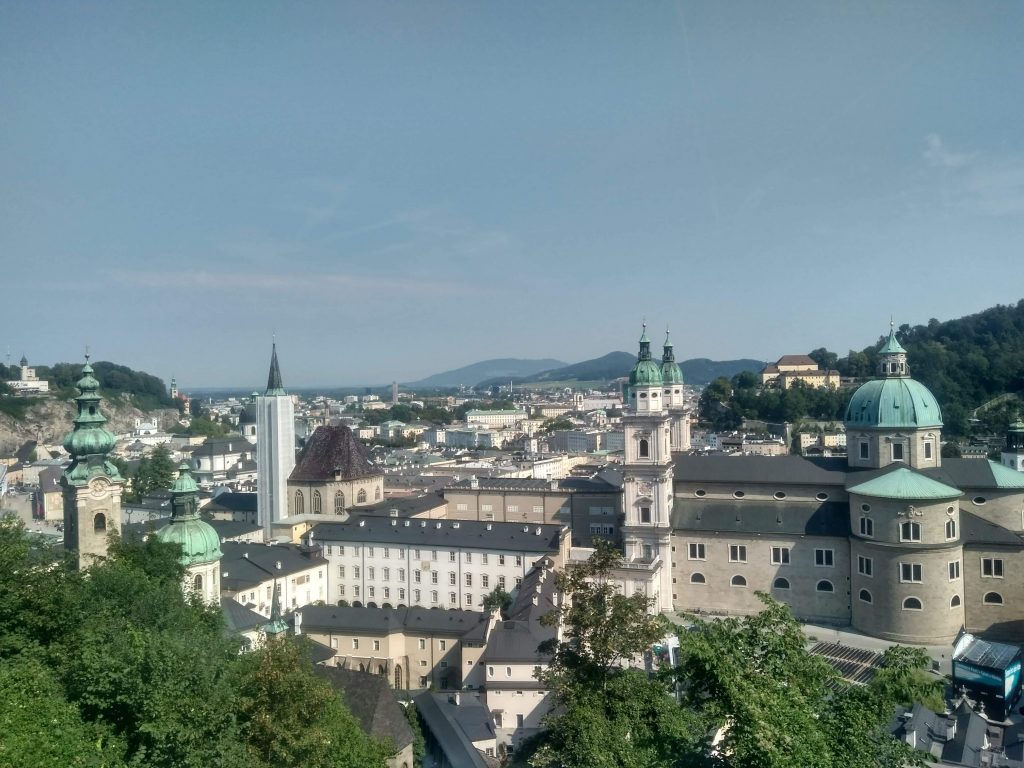 Salszburgo desde las alturas