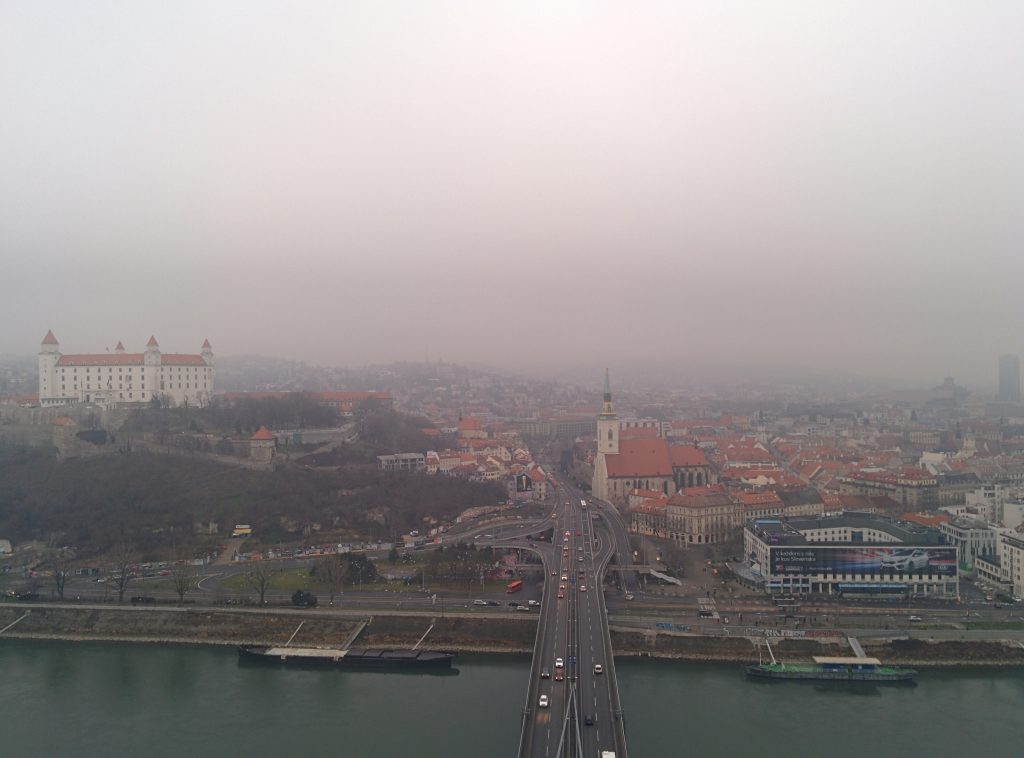 Saliendo de Austria, entrando en Eslovaquia