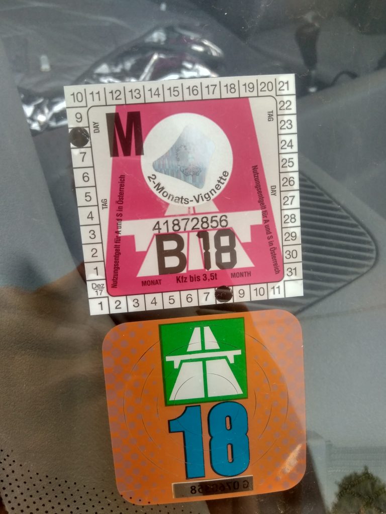 Saliendo de Austria, entrando en Eslovaquia