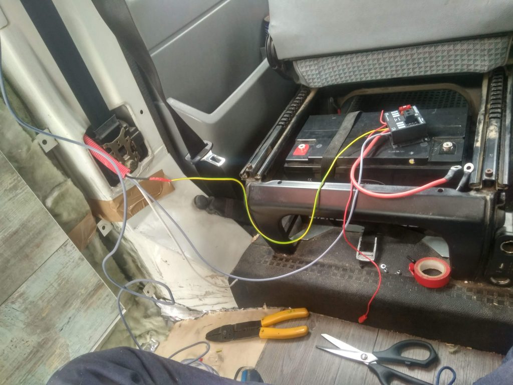 Tener electricidad en una furgoneta camper