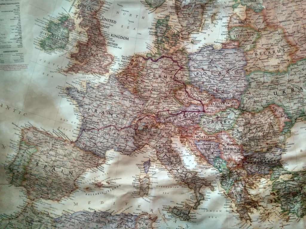 Viajar por europa