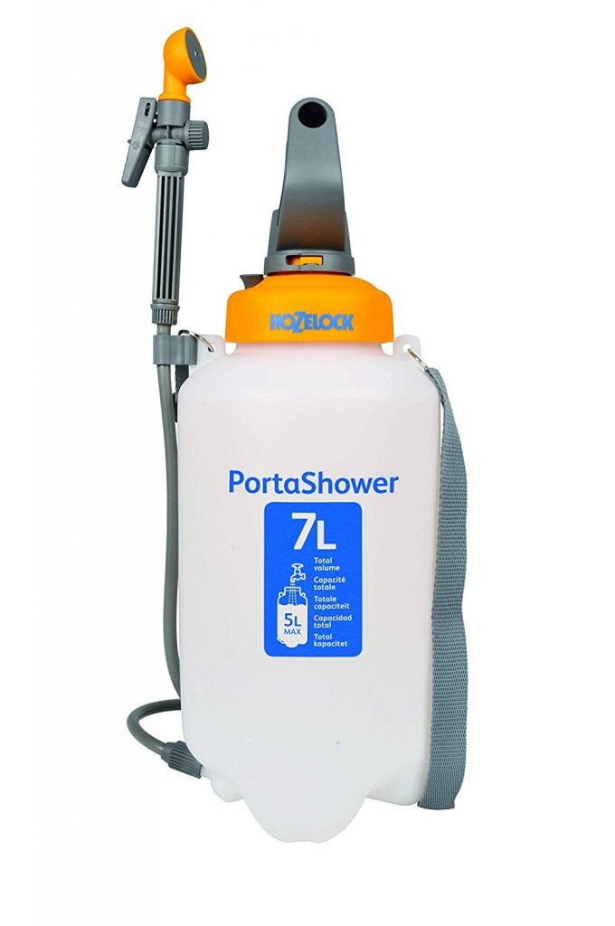 Tipos de ducha para furgoneta camper