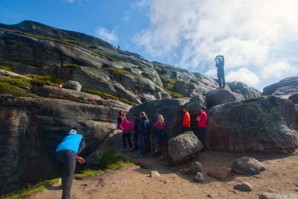 Kjerag en furgoneta camper