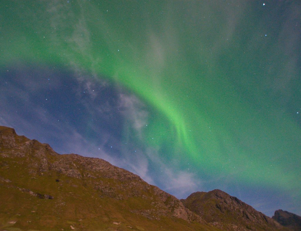 Auroras Boreales en Lofoten