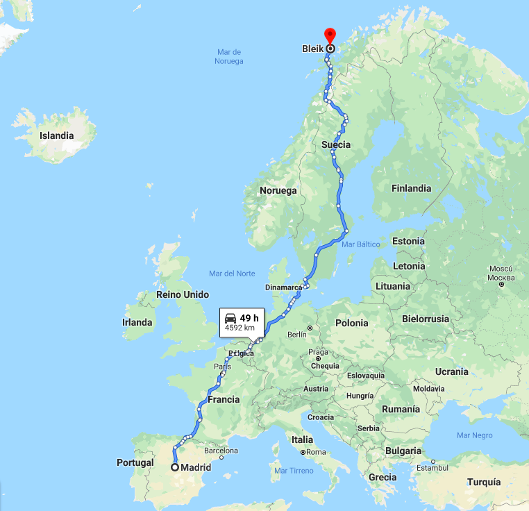 Noruega en furgoneta camper