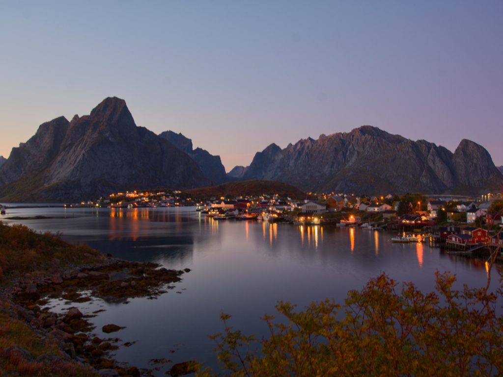 Reine en furgoneta camper