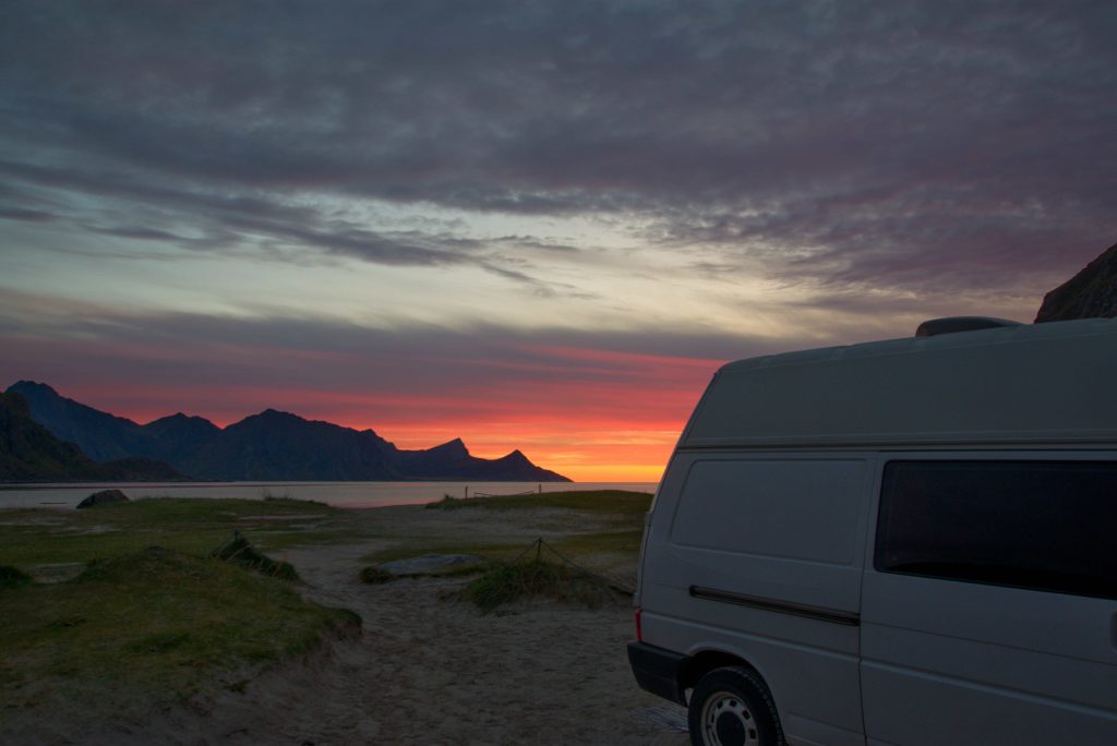 Islas Lofoten en furgoneta camper