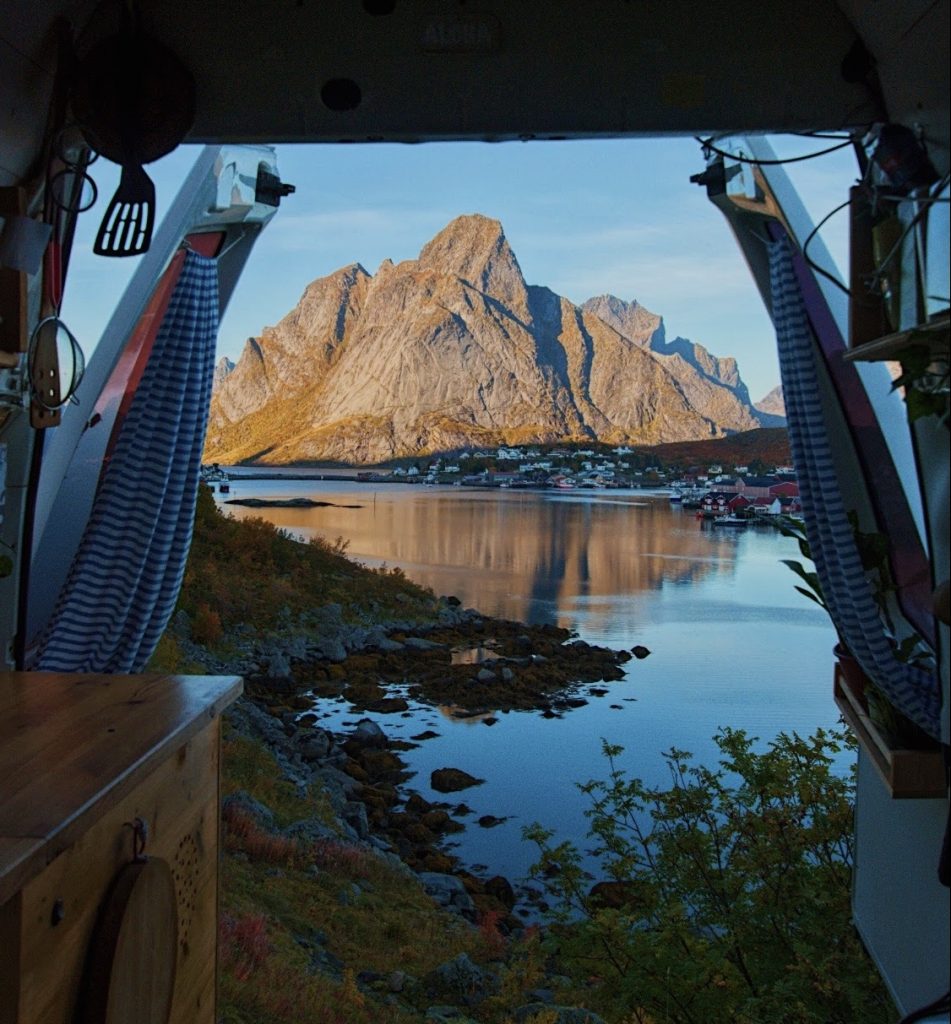 elegir rutas para viajar en furgoneta camper