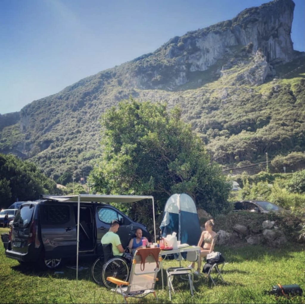 Conducir sin piernas