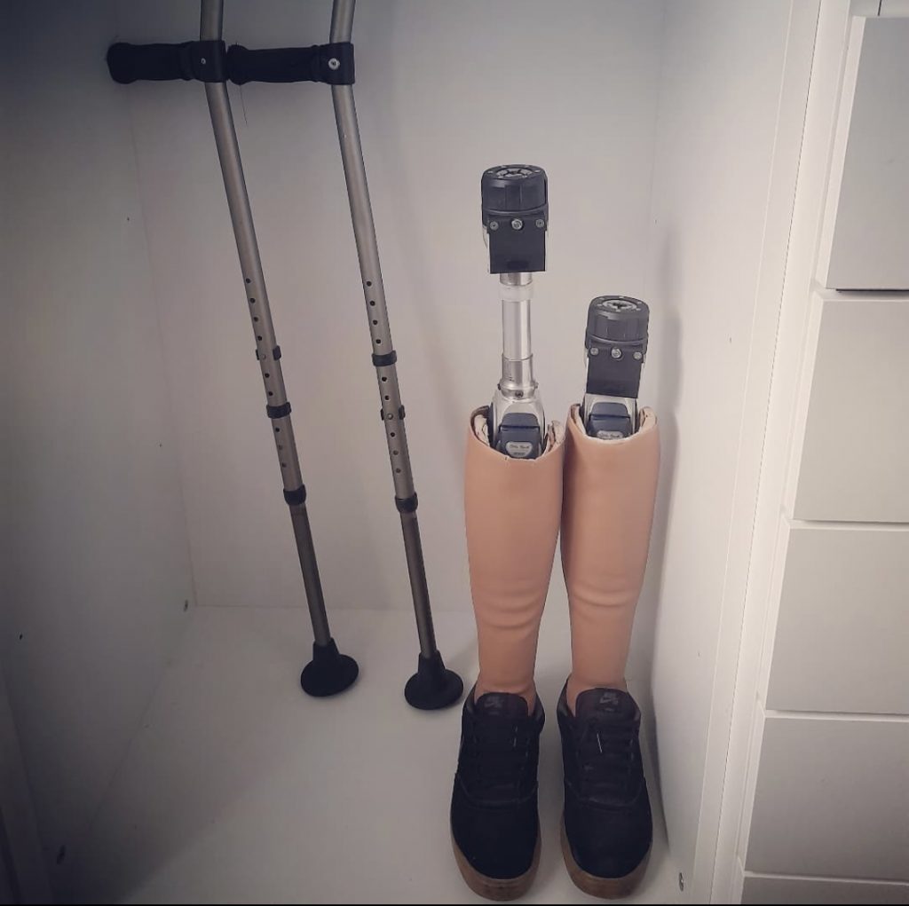 Conducir sin piernas