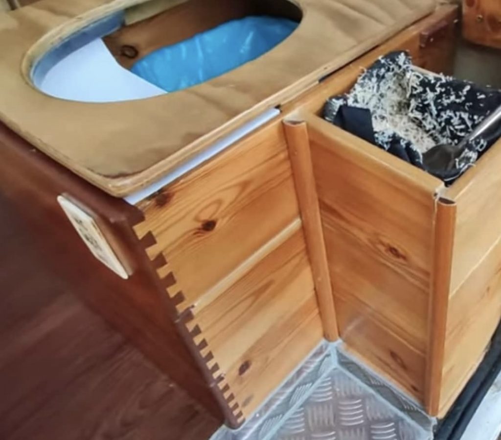 baños alternativos para furgonetas camper